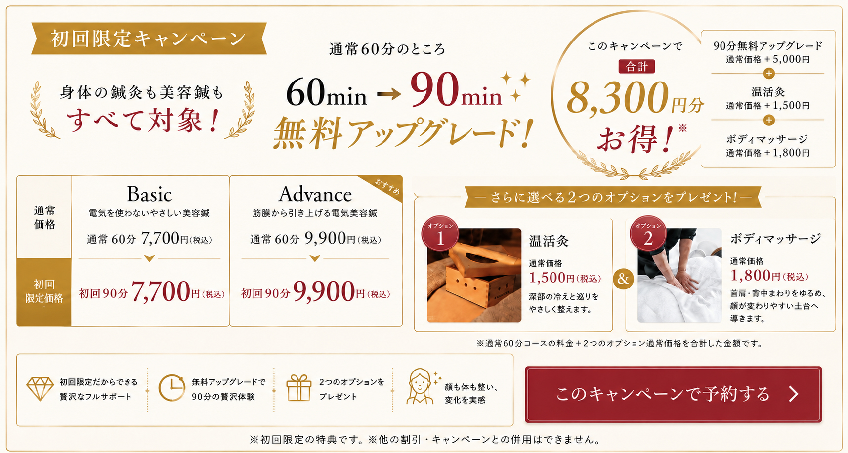 初回限定キャンペーン